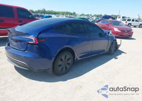 2025 Tesla Model 3 Long Range Rear-Wheel Drive из США, поврежденный, VIN 5YJ3E1EA1SF910377